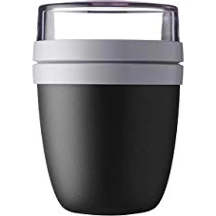 Mepal Lunchpot Ellipse Lunchbox Essensbehälter Reisebecher Black Edition – Bild 1