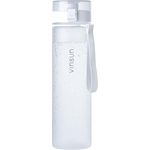 VINSUN Trinkflasche 1L weiß - auslaufsicher, Kohlensäure geeignet, BPA frei, Tritan, Einhandbedienung - Leichte Wasser Flasche für Sport, Schule, Uni, Fahrrad