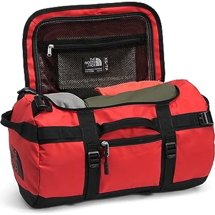 The North Face Reisetasche Rucksack XS Base Camp Duffel TNF Red, TNF, schwarz – Bild 6