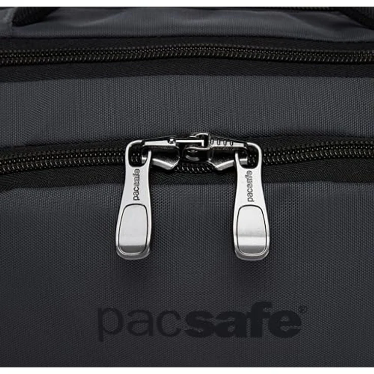 Pacsafe Pacsafe Exp Gürteltasche mit RFID Schutz, 36 cm, grau, 100% Polyester – Bild 10