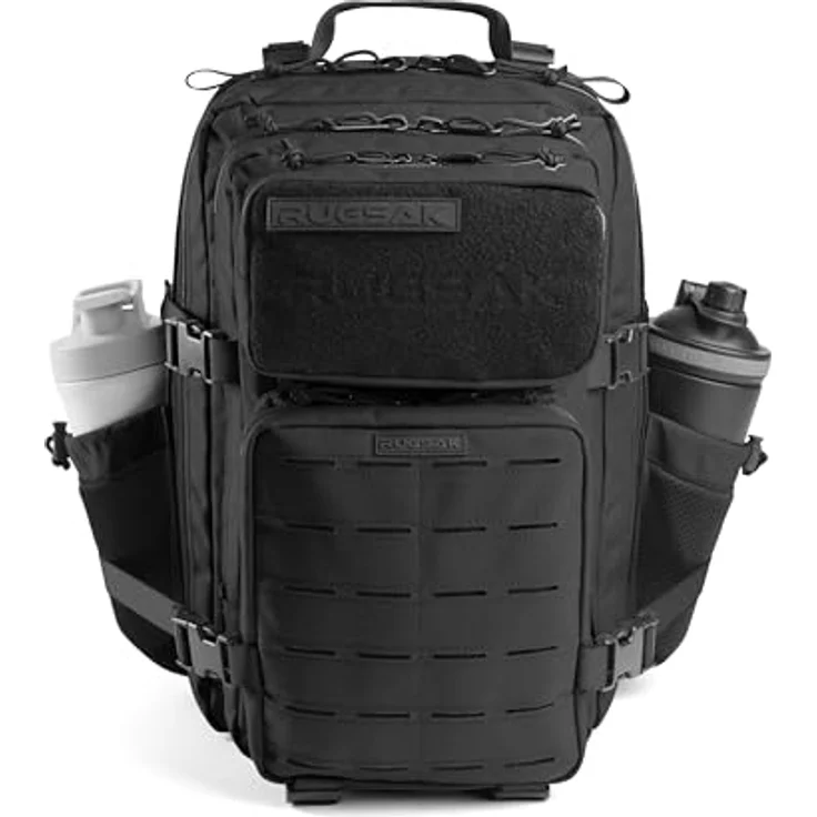 RUGSAK Alpha Go 25L Rucksack Phantom Black – Wasserabweisend, 18-Zoll Laptopfach, Ergonomisch, Alltag, Reise & Outdoor – Bild 1