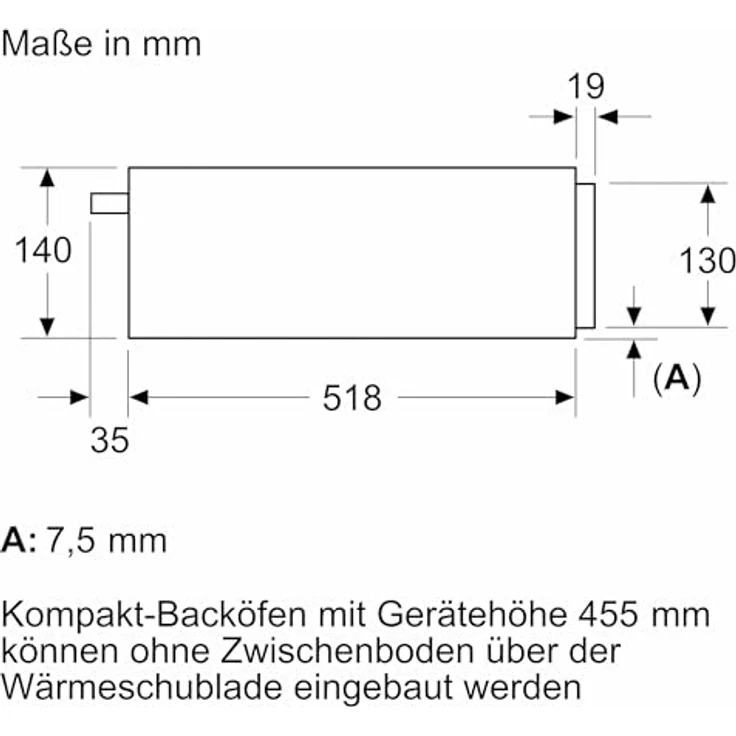Neff N24HA11N1, N70, Wärmeschublade, 60 x 14 cm, Edelstahl, Grifflos, 140 mm hoch, mit LED-Innenbeleuchtung - Preisvergleich – Bild 5