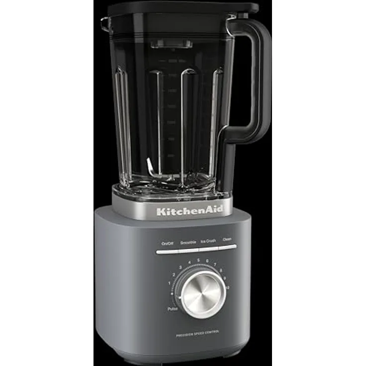 KitchenAid 5KSB2073EDG Standmixer, 1200 W Motor, 10 Geschwindigkeitsstufen, 2-Liter-Behälter, charcoal gray