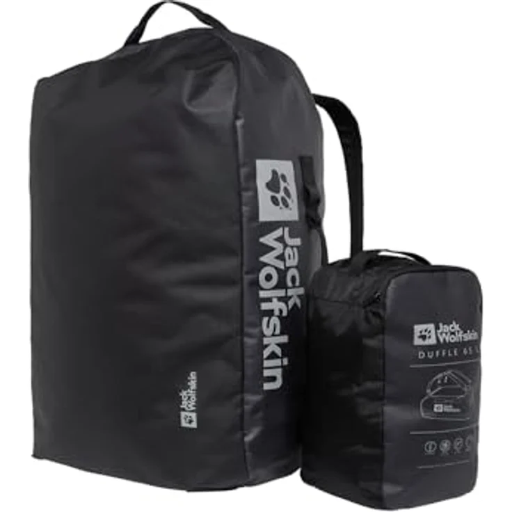 Jack Wolfskin All-In 65 Weekender Reisetasche, 70 cm, grau, 100% Polyester – Bild 8