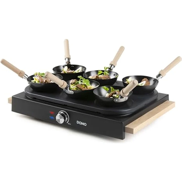 Domo WOK PARTY SET DO8719W, Küchenmaschine mit Wok-Funktion und vielseitigen Kochmöglichkeiten – Bild 2