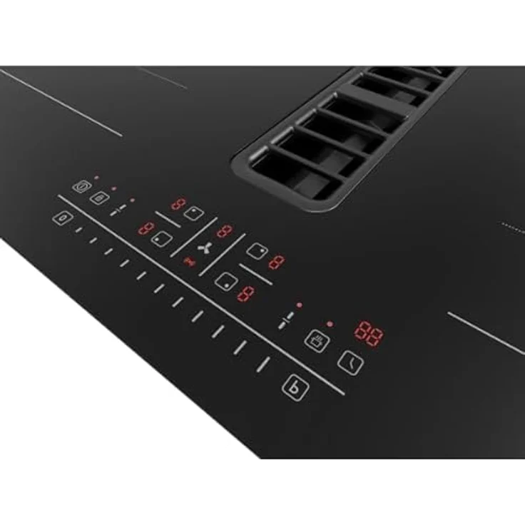 PKM Induktionskochfeld IN4-DA-2FZA++A, mit integriertem Dunstabzug, Downdraft, Slider Touch Control – Bild 5