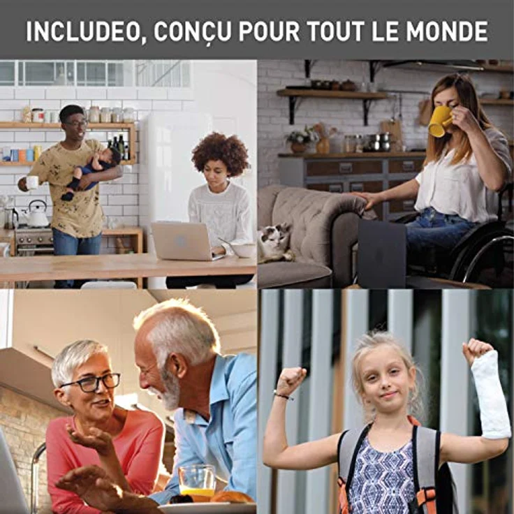 Tefal TT5338 Includeo 2-Scheiben-Toaster, 850 Watt, 7 Bräunungsstufen, Aufwärmfunktion, Brotzentrierung, schwarz – Bild 6