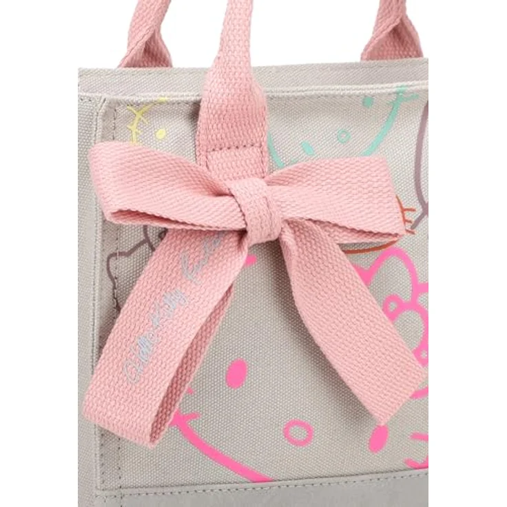 Fritzi aus Preußen Hello Kitty Canvas Handtasche, beige, 26 cm x 9 cm x 21 cm, 100% Polyester – Bild 7