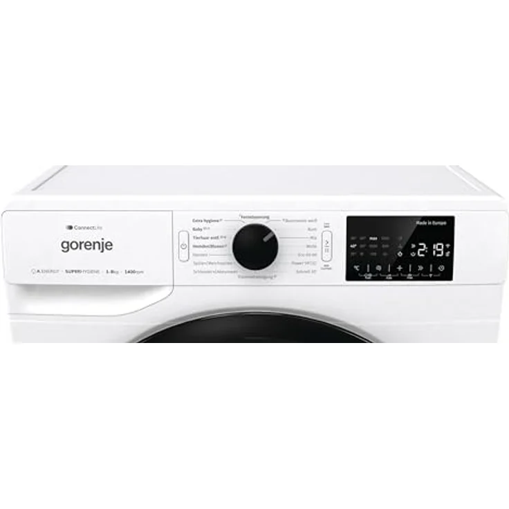 Gorenje WPNEI84A1TS Waschmaschine, 8kg, 1400 U/min., Dampffunktion, 15 Programme, WaveActive Trommel, ConnectLife WIFI, inox – Bild 7