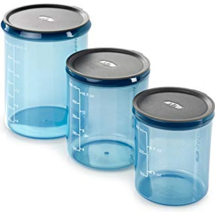 GSI Outdoors INFINITY STORAGE SET, Vorratsdosen aus BPA-freiem Kunststoff, luftdicht und ideal für Lebensmittelkonservierung, Modellnummer 75100 – Bild 1