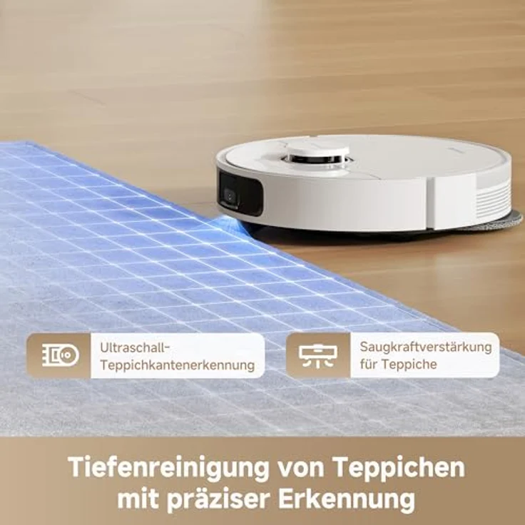 dreame L10s Pro Gen3, intelligenter Saug- und Wischroboter mit 13.000 Pa Saugkraft, DuoScrub-Wischsystem, 7 mm Moppanhebung, leistungsstarker Teppichreinigung, 5.200 mAh Akku – Bild 4