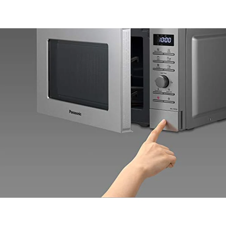 Panasonic NN-J19KSMEPG Mikrowelle mit Grill, Standgerät, 20 Liter Garraum, 800 Watt, Edelstahl – Bild 8