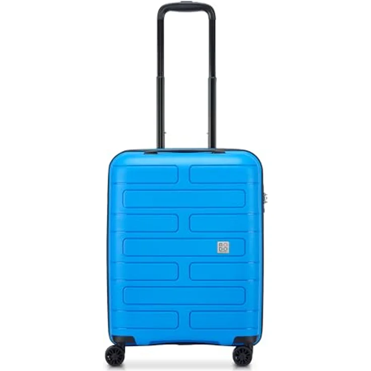 MODO by Roncato Supernova 2.0 Kofferset 3-teilig, 4 Rollen, 100% Polypropylen, 51 cm x 31 cm x 76 cm, blau – Bild 5