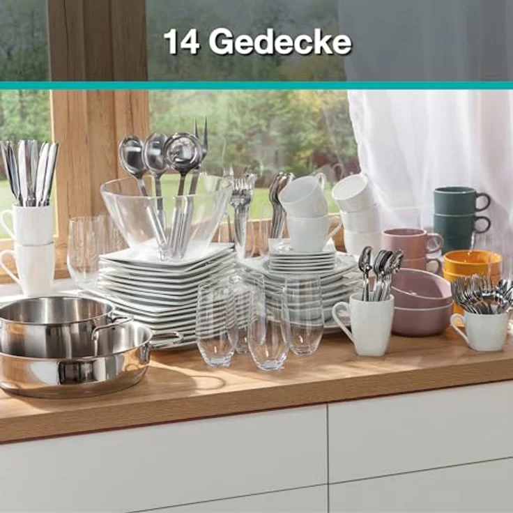 Gorenje GU642C90X BK065, Unterbau Geschirrspüler, 60 cm, Edelstahl, Silber/Schwarz, 14 Maßgedecke, Energieeffizienzklasse C – Bild 5