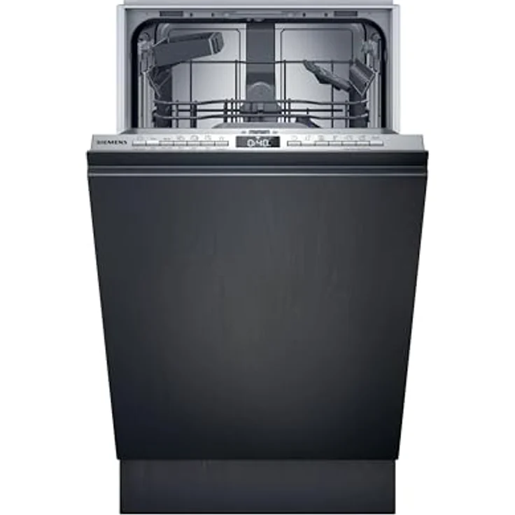 Siemens SR93EX25LE, vollintegrierter 45cm Geschirrspüler, 10 Maßgedecke, Energieeffizienzklasse B, Home Connect-fähig, 44 dB – Bild 2