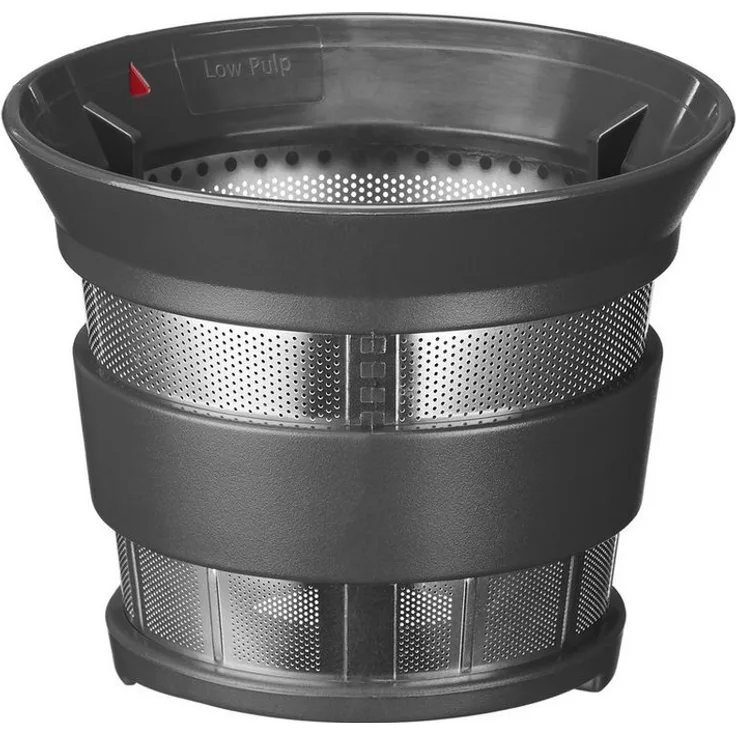 KitchenAid Entsafter KitchenAid Siebeinsatz fein für Entsafter 5KSM1JA und 5KVJ0111, grau, Metall