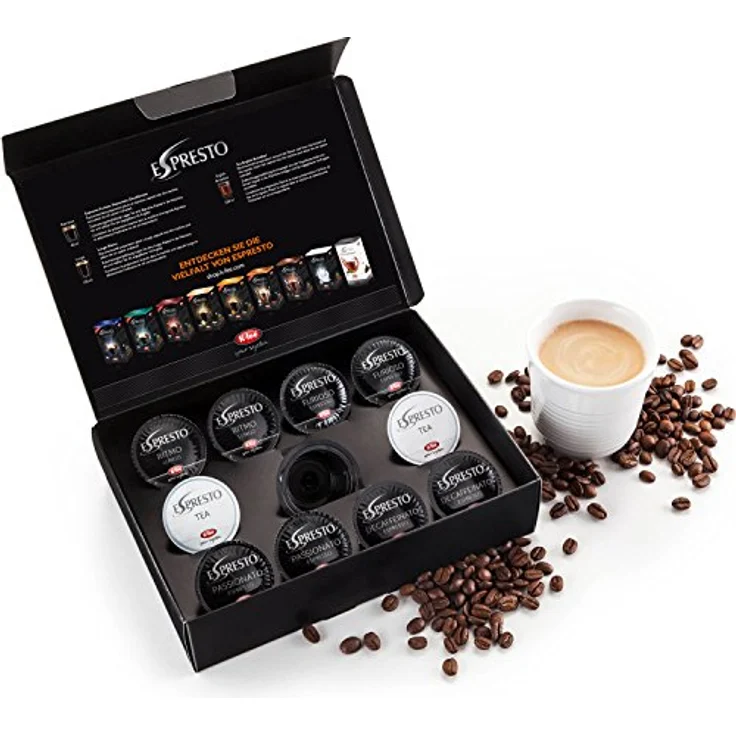 Kapsel Adapter Starter-Pack, Kapselhalter mit 10 Kapseln, Kapseladapter Passend für jede Nescafé Dolce Gusto Maschine, Tee, Kaffee, 720242 – Bild 7