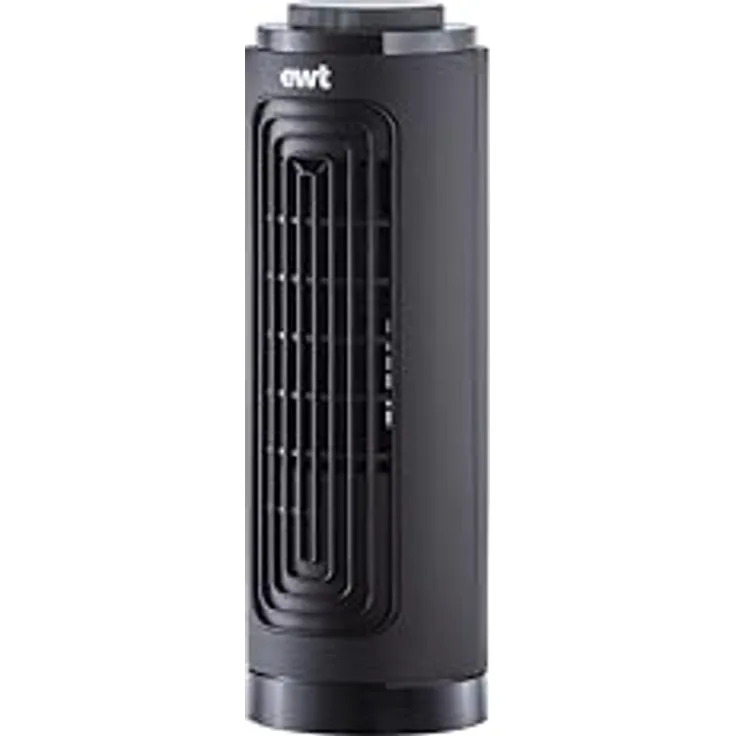 EWT Tischventilator, Ventilator mit kompakter Bauweise, schwarz