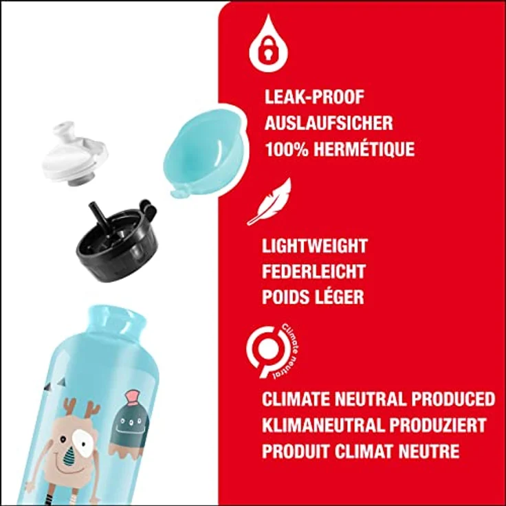 SIGG Trinkflasche KBT Monster Friends 0,4L, blau – Bild 3