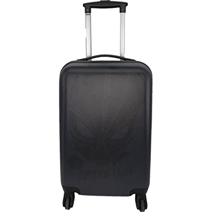 Undercover Kinder Hartschalen Trolley Handgepäck, 4 Rollen, 21 x 56 x 35 cm - 36 l, Motiv: Spider-Man – Bild 1
