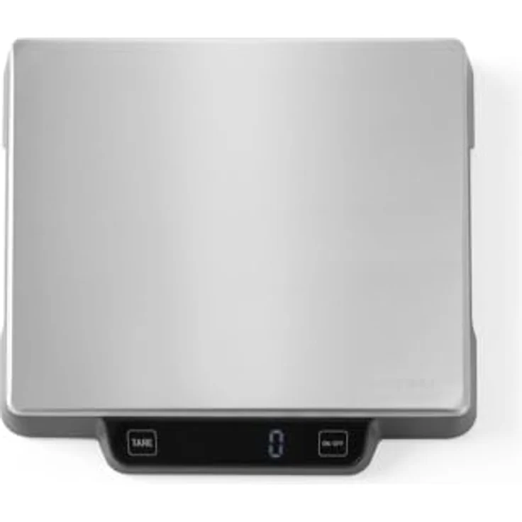 HENDI Digitale Küchenwaage, Haushaltwaage, für max 15kg, Präzision auf bis zu 1gr, mit eingebautem Digital-Display, 266x269x(H)34mm, Edelstahl – Bild 4
