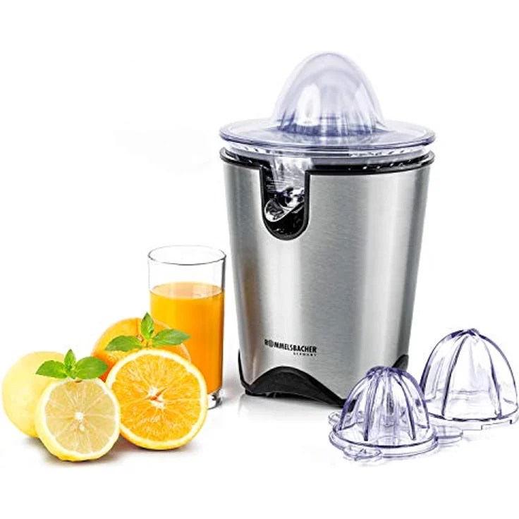Rommelsbacher ZP 60-E Elektrische Zitruspresse, 100, Edelstahl – Bild 1