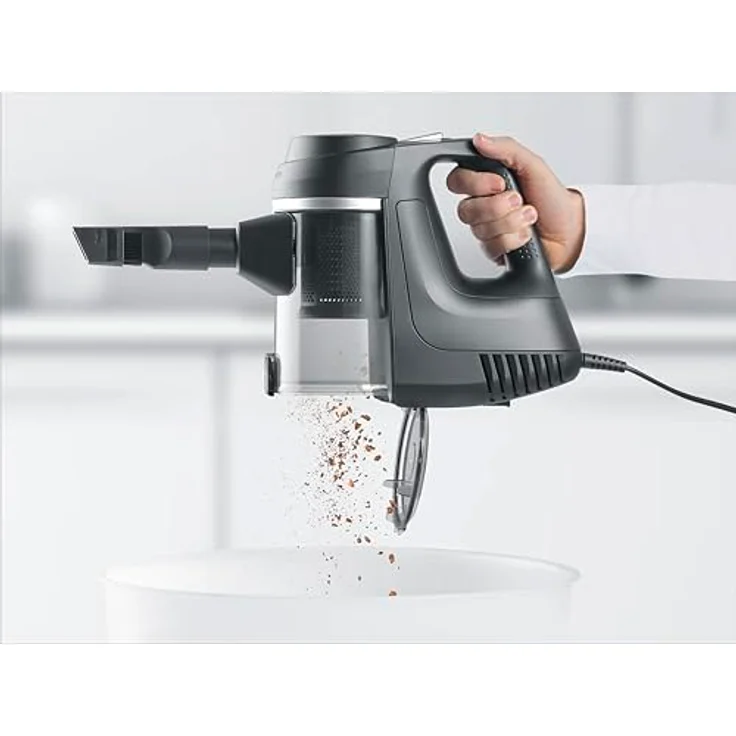 Severin CY7080 Handstaubsauger mit Kabel, 600W, beutellos, Schwarz, versandkostenfrei – Bild 6