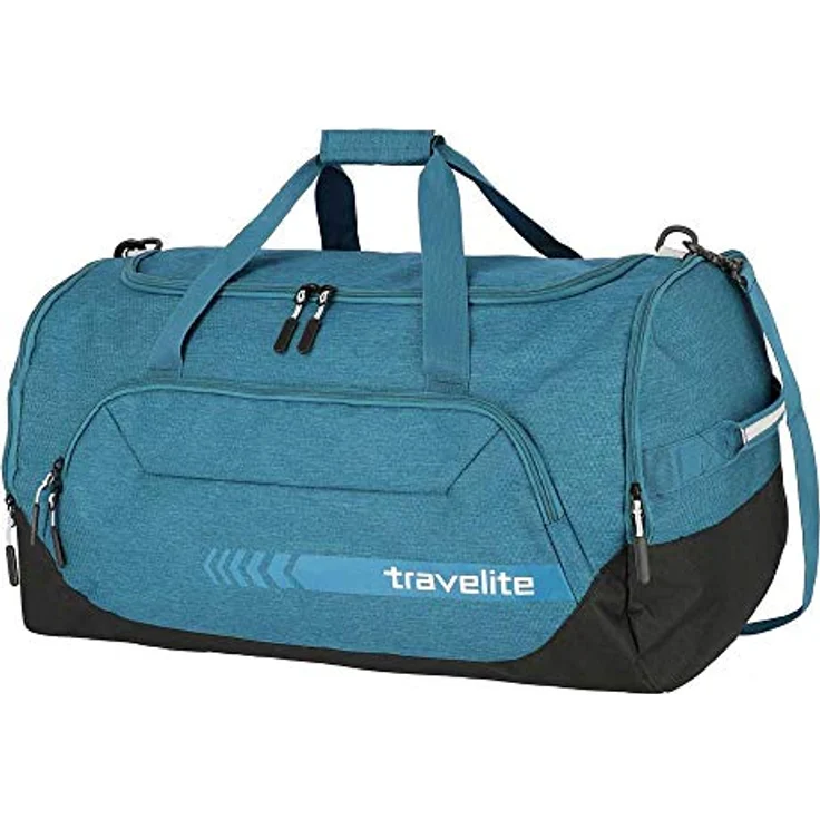 Travelite Kick Off Reisetasche L, 60 cm, petrol, 100% Polyester – Bild 4
