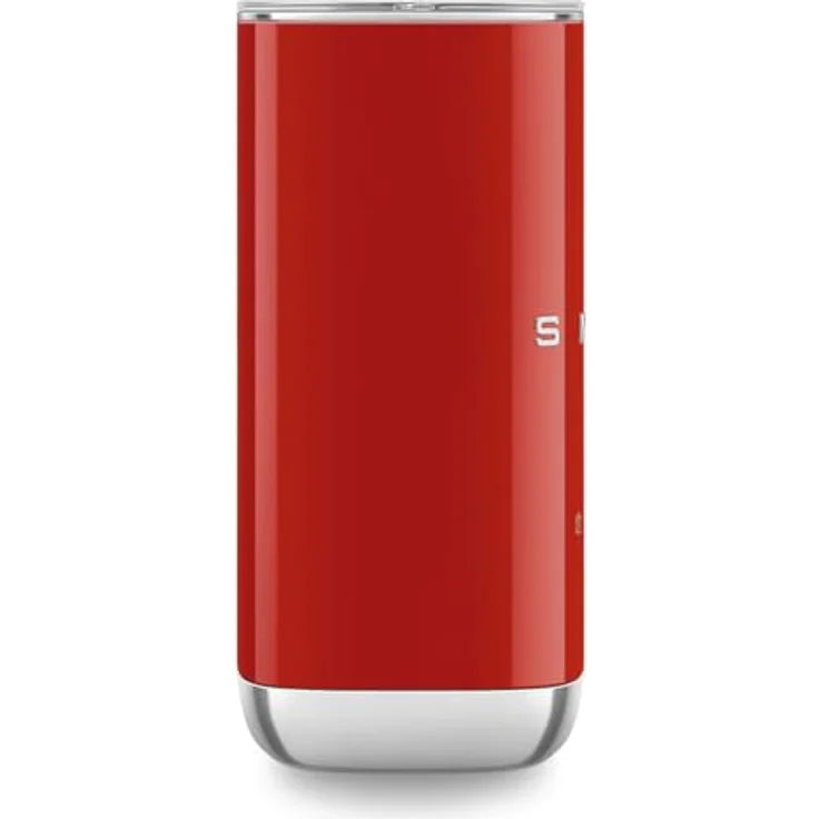 Smeg MFF02RDEU Milchaufschäumer, 50er Jahre Design mit keramisch beschichtetem Innenraum, für heiße und kalte Milchvarianten – Bild 4