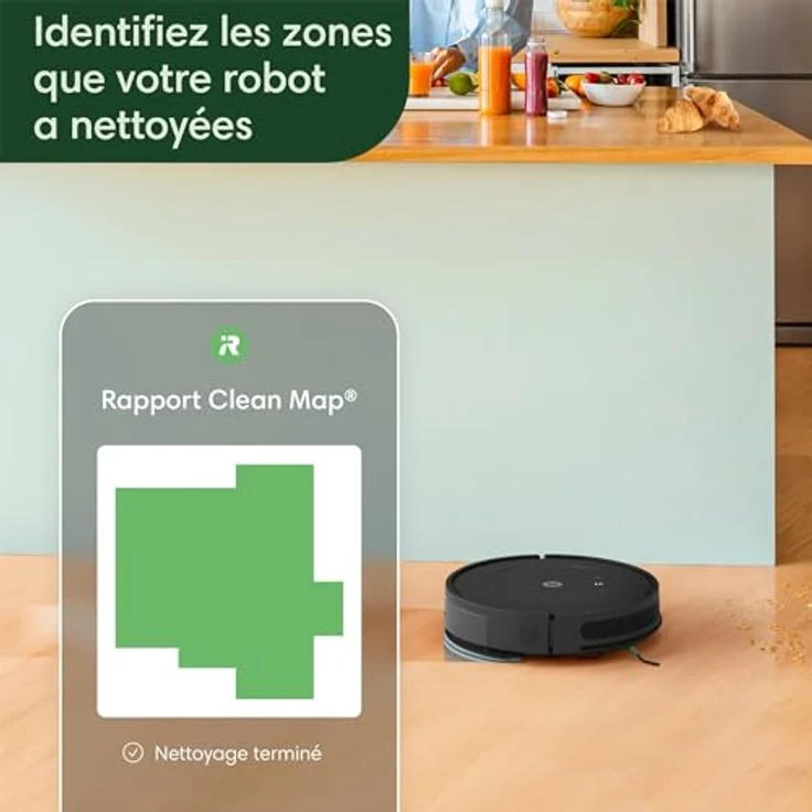 iRobot Roomba Combo Essential (Y0110) – Staubsauger- und Wischroboter – effizient und leistungsstark – 4-stufiges Reinigungssystem – 3 Saugstufen – App- und Sprachsteuerung – Bild 4
