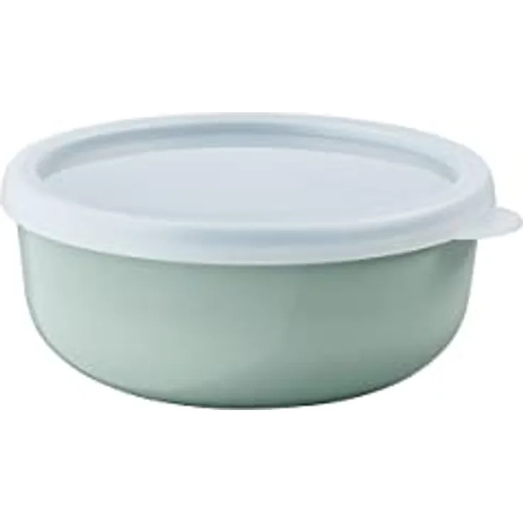 Mepal – Aufbewahrungsbox Kuchen Lumina – Frischhaltedosen mit Deckel für Kühlschrank, Gefrierschrank, Dampfgarer & Mikrowelle – Mikrowellenschüsseln mit Deckel – 750 ml – Nordic sage