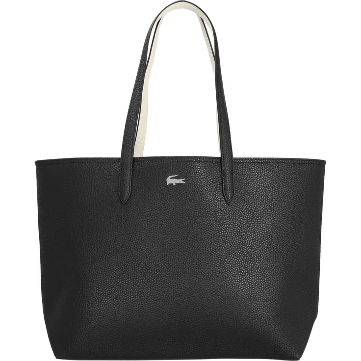 Lacoste Shopper Anna - Shopper 35 cm (1-tlg), elegant mit geräumigem Hauptfach, Schwarz