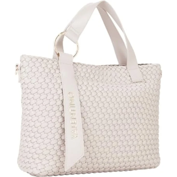 VALENTINO BAGS Shopper SHOPPING SHANTEL, eleganter Henkeltasche in Flechtoptik, verstellbare Umhängetasche, ca. 37 x 24 x 12 cm, Lederimitat – Bild 2
