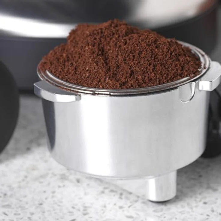 Petra PT5240BVDE Espresso Machine, Siebträgermaschine mit 15 bar Druckpumpe und Milchaufschäumer, Schwarz – Bild 11