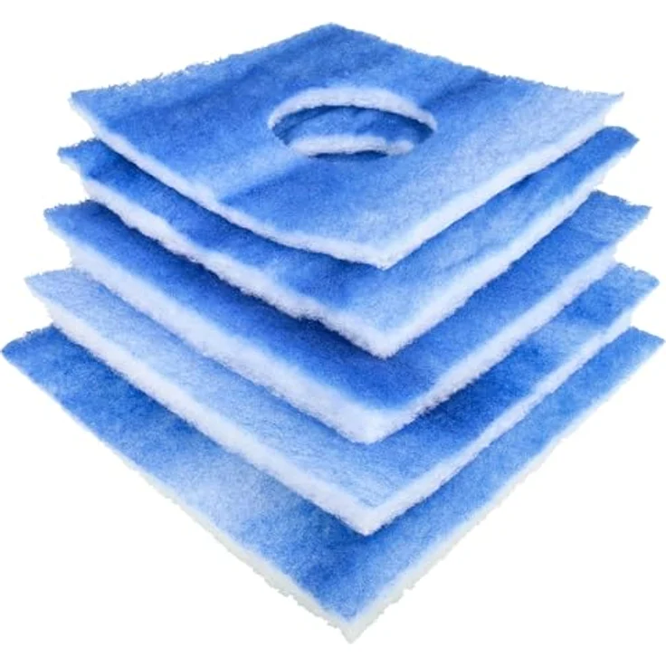 vhbw 5x Filter passend für Limodor Limot Lüfter Serie F Typ D, LF, ELF Lüftungsgerät Badlüfter & Deckel-Umrüstsatz F-C - Ersetzt F-LF-5, 00010 Zubehör – Bild 9