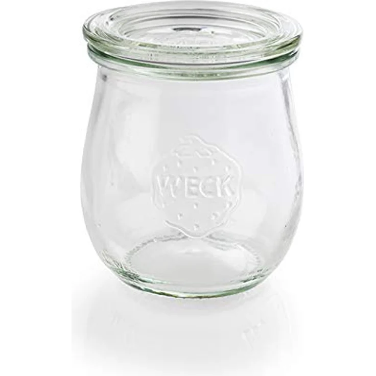 APS 82316 Satz von 12 Weck-Gläser mit Deckel, Ø 7 x 8 cm, 220 ml – Bild 3