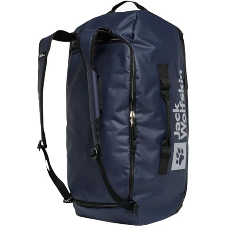 Jack Wolfskin All-In 65 Weekender Reisetasche, 70 cm, blau, 100% Polyester – Bild 6