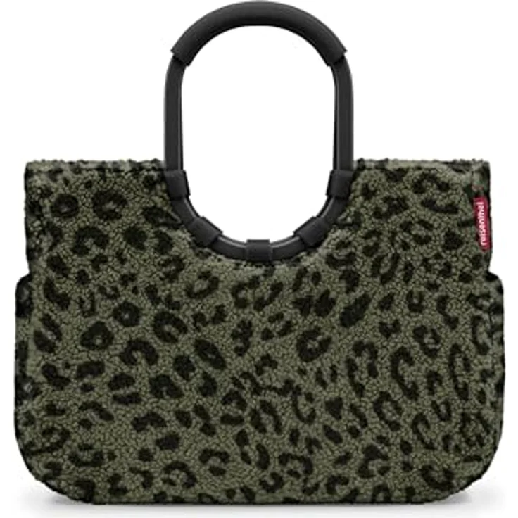 reisenthel Loopshopper Tasche L, Einkaufshilfe mit 25l Volumen, schwarz, wasserabweisendes Polyester, Innentasche mit Reißverschluss, stabile Aluminium-Griffe – Bild 1