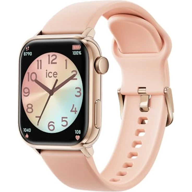 ICE-WATCH Ice smart 2.0 Rose-Gold Nude Connected Watch mit AMOLED-Bildschirm und vielfältigen Zifferblättern – Bild 2