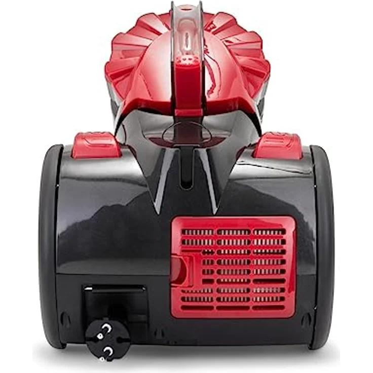 Domoclip Staubsauger Ohne Beutel Multi-Cyclonique rot-schwarz – Bild 3