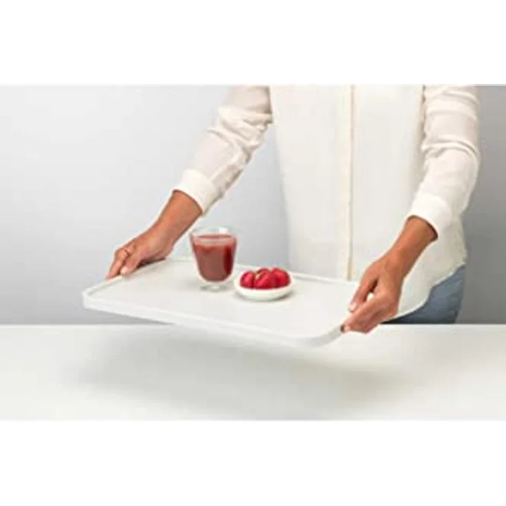 Brabantia Schneidebrett Plus Serviertablett Tasty Dark Grey – Bild 5