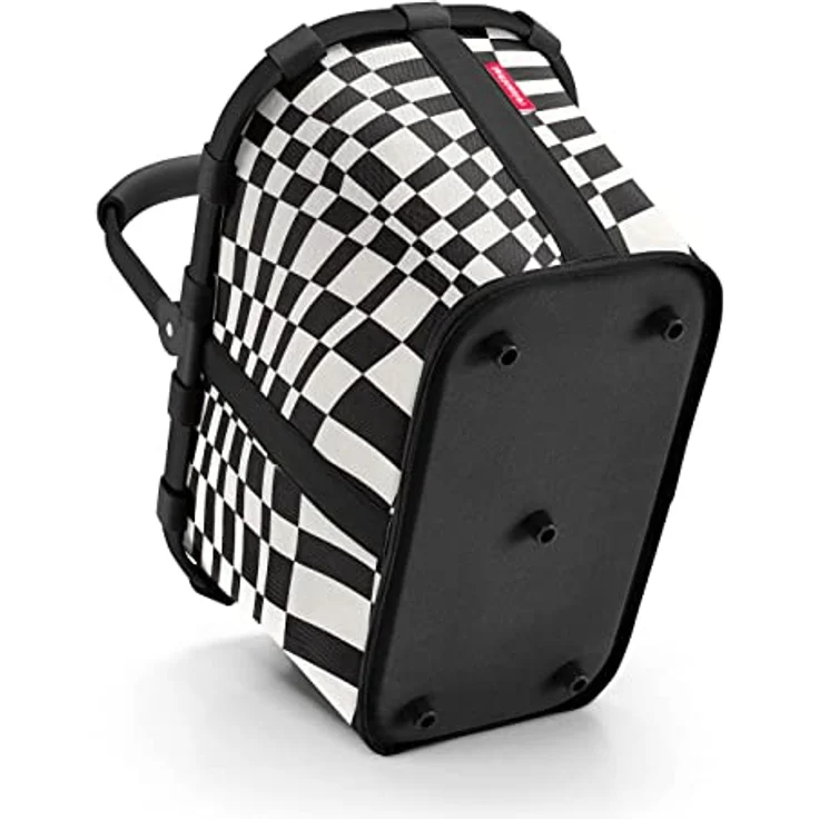 reisenthel carrybag frame op-art – Stabiler Einkaufskorb mit viel Stauraum und praktischer Innentasche – Elegantes und wasserabweisendes Design – Bild 4