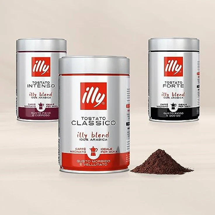 illy Kaffee, Gemahlener Mokka-Kaffee Classico, klassische Röstung - 1 Dose zu 250 g – Bild 4