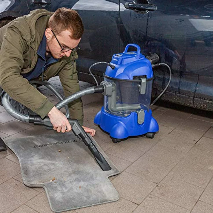 ALBATROS Nass-Trocken-Sauger Auto Hydro 7500-4in1 Nasssauger Auto + Polster-Reiniger Auto - 1200 Watt, 20l Volumen, 16 kPa Saugleistung - Vergleichssieger Note: Sehr Gut (09/2020) – Bild 3