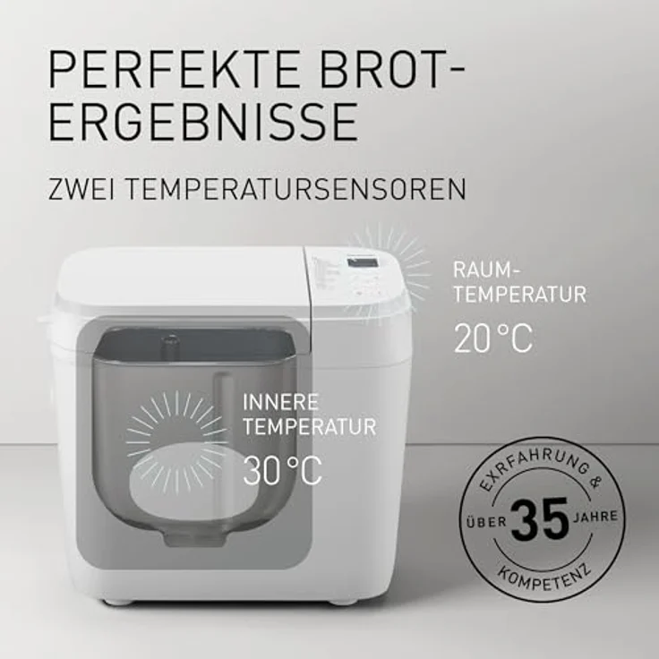 Panasonic SD-B2510 Brotbackmaschine, 550 Watt, 21 Programme, Zeitschaltung, Marmeladenfunktion, weiß – Bild 6