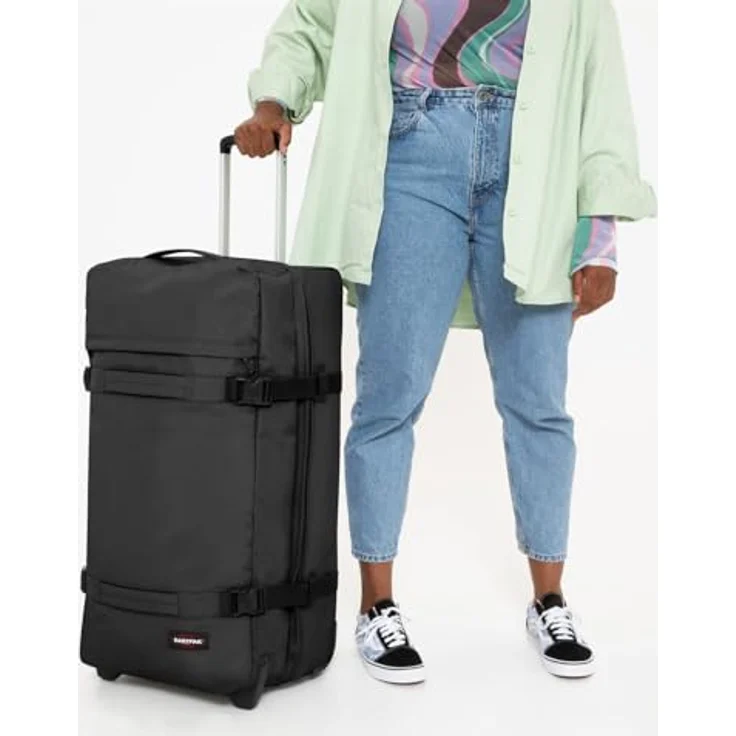 Eastpak Transit'r L Koffer, schwarzes, L, Trolley – Bild 2
