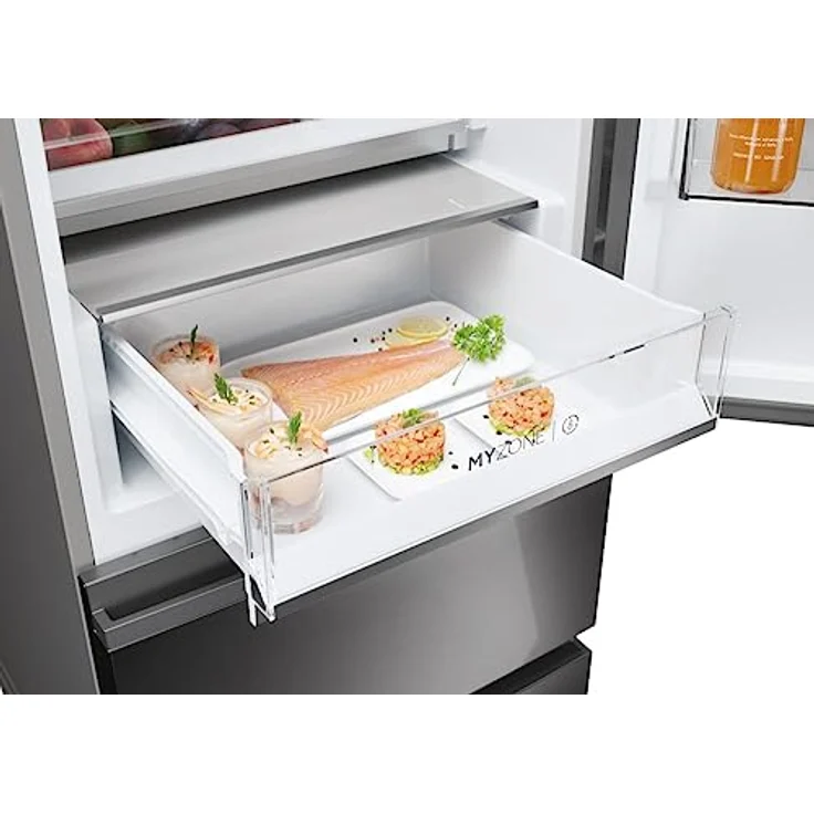Haier HTW5620CNMP Kühl-Gefrierkombination/Total No Frost, freistehend, 125 l Gefriervolumen, 289 l Kühlvolumen – Bild 6