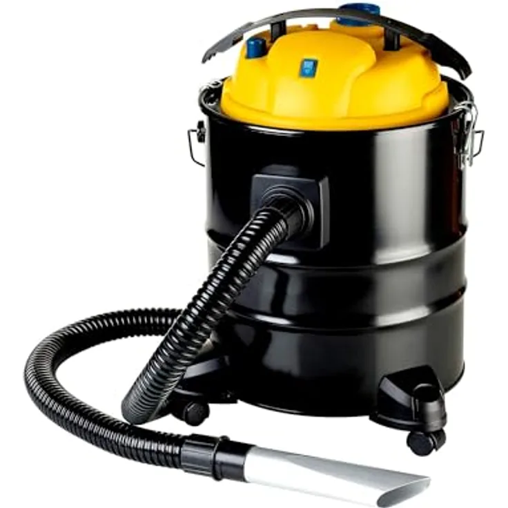 Sannover Thermique Professioneller Aschesauger, 1200 W für Nass- und Trockensaugen