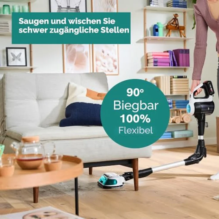Bosch Unlimited 7 Prohygienic Aqua 2 In 1 Besenstaubsauger, EU Plug 220V - leistungsstarkes 2in1 Aqua-Modell, automatisches Wasserversorgungssystem, HEPA-Filtration, One Size – Bild 7
