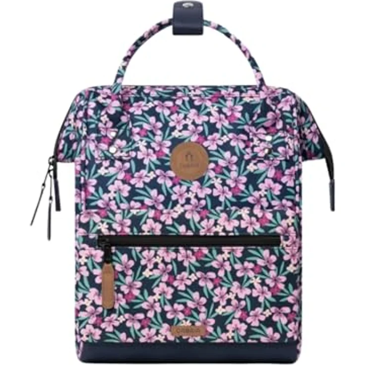 Cabaia Adventurer All Over Small City Rucksack, rosa, 32 cm, 100% Nylon, 23 cm x 13 cm – Bild 1
